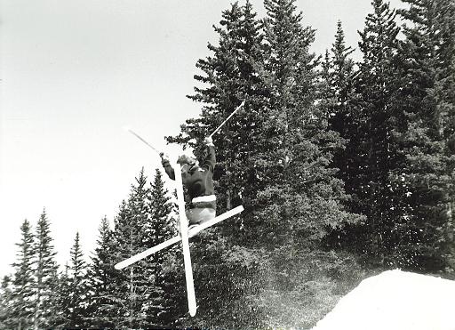 Jeremie Performing An Iron Cross c. 
Lanelli 1993